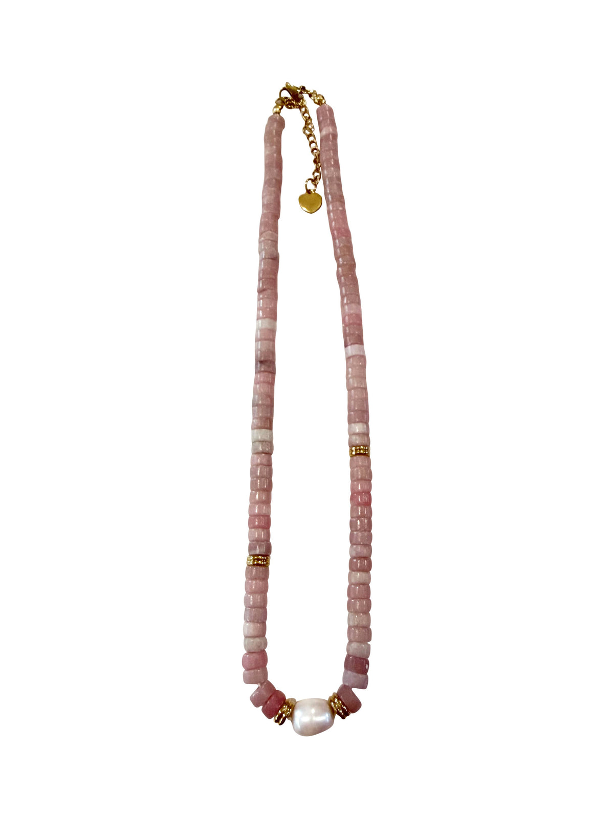 Gemelli Becky Pink Pearl Necklace