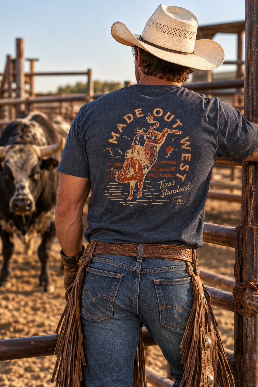 Texas Standard Heritage Printed Tee "Made Out West"