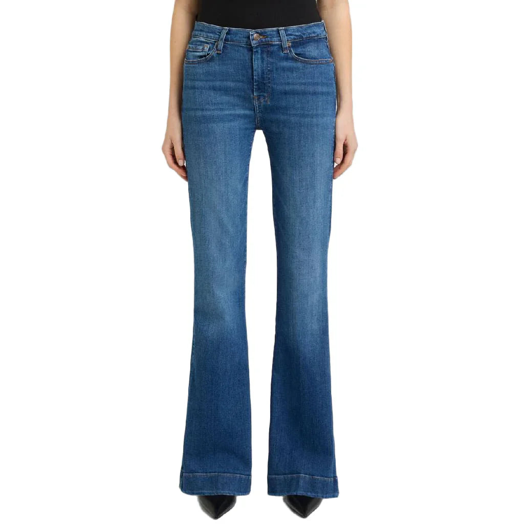 7 For All Mankind DOJO 34" Slim Illusion Moonwater