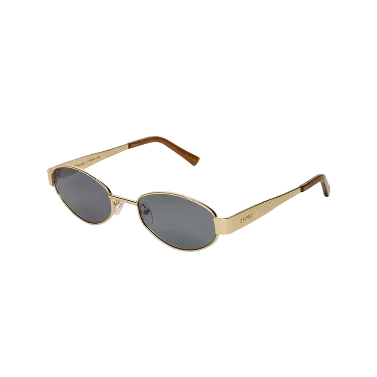 Z Supply Palisades Polarized Gold - Grey Sunglasses
