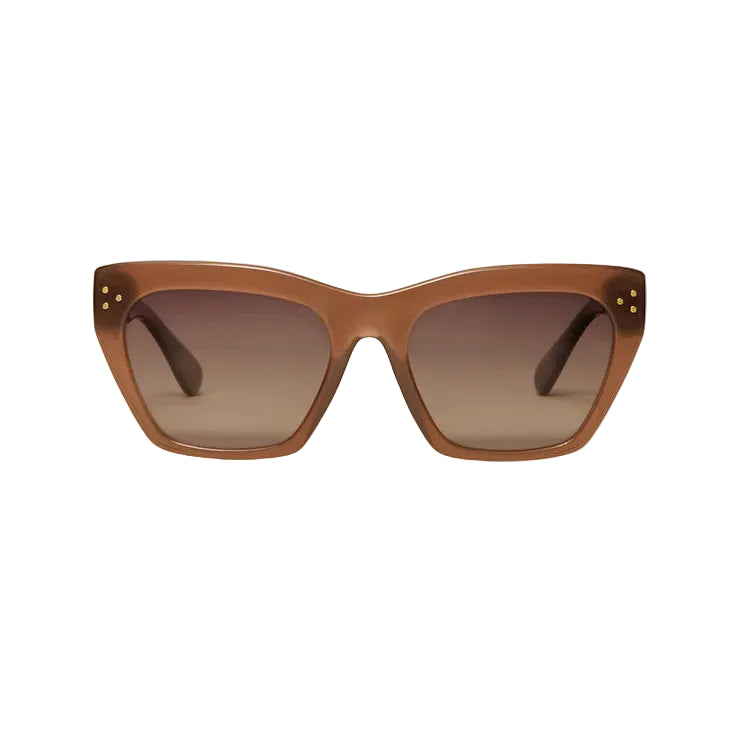 Z Supply Park Ave Polarized Taupe Tort - Gradient Sunglasses