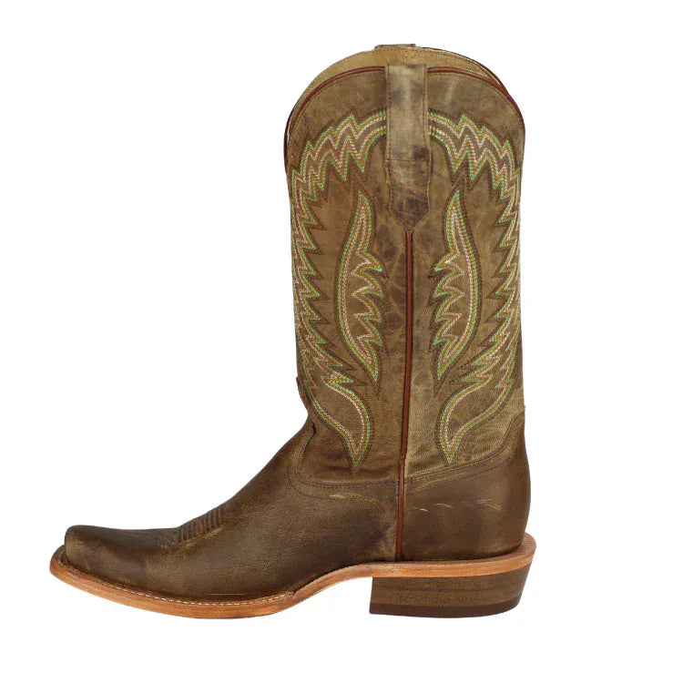 R. Watson Men's Boots Mad Brown Goat and Cowhide Leather