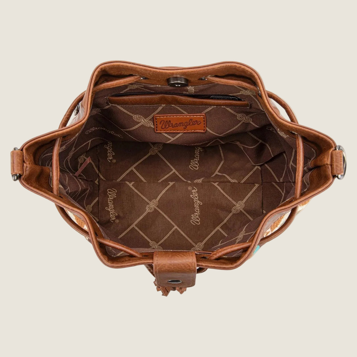 Wrangler Hobo Aztec Bucket Purse