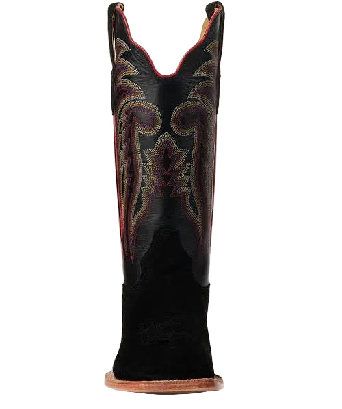 R. Watson Men's Roughout - Black Sinatra Cowhide